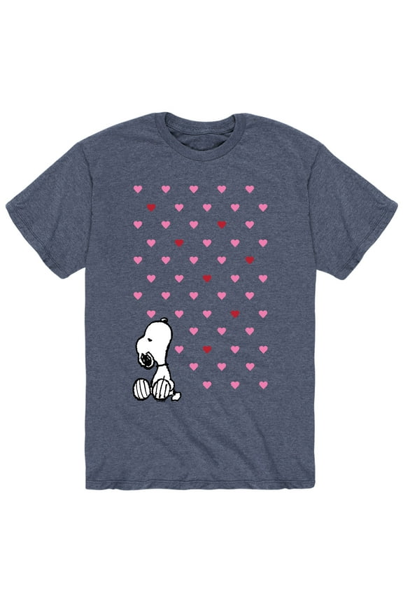 - Snoopy Hearts - Men's Short Sleeve Graphic T-Shirt