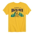 thumbnail image 1 of Peanuts - Snoopy Hiking Crew - Toddler & Youth Short Sleeve Graphic T-Shirt, 1 of 6