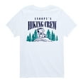 thumbnail image 1 of Peanuts - Snoopy Hiking Crew - Toddler & Youth Short Sleeve Graphic T-Shirt, 1 of 6