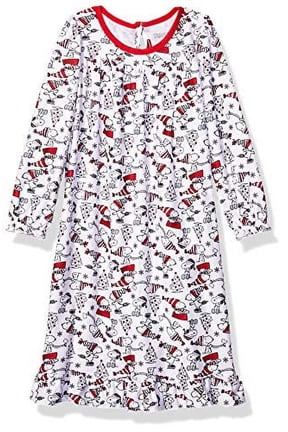 Snoopy Holiday Granny Nightgown Pajama, Small
