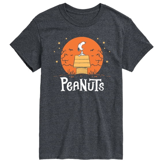 Peanuts - Snoopy Howling - Men's Short Sleeve Graphic T-Shirt