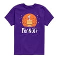 thumbnail image 1 of Peanuts - Snoopy Howling Boys' Short Sleeve Graphic T-Shirt, 1 of 4