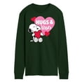 thumbnail image 1 of Peanuts - Snoopy Hugs And Kisses - Men's Long Sleeve T-Shirt, 1 of 1