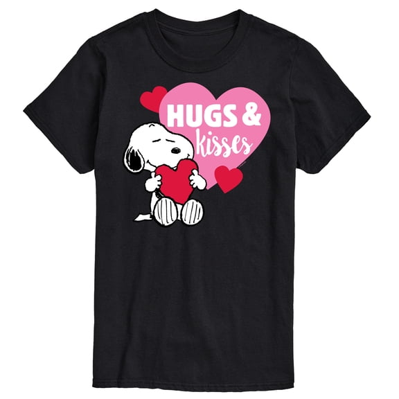 Peanuts - Snoopy Hugs And Kisses - Men's Short Sleeve Graphic T-Shirt