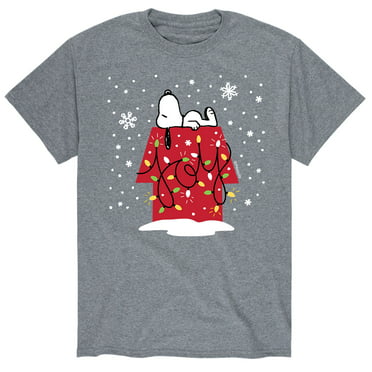 Peanuts - Snoopy Silhouette Pattern - Men's Short Sleeve Graphic T ...