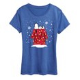 thumbnail image 1 of Peanuts - Snoopy Joy Short Sleeve Graphic T-Shirt, 1 of 5