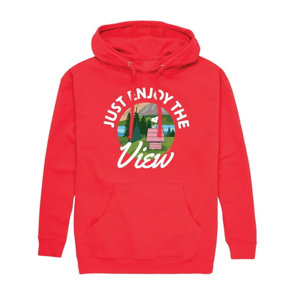 Peanuts - Snoopy Just Enjoy the View  - Men's Pullover Hoodie