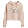 thumbnail image 1 of Peanuts - Snoopy Just Keep Dancing - Juniors Cropped Pullover Hoodie, 1 of 6