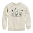 thumbnail image 1 of Peanuts - Snoopy Just Keep Dancing - Youth Crewneck Sweatshirt, 1 of 6
