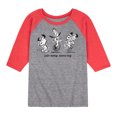 thumbnail image 1 of Peanuts - Snoopy Just Keep Dancing - Youth Raglan Tee, 1 of 7