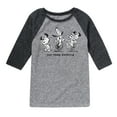 thumbnail image 1 of Peanuts - Snoopy Just Keep Dancing - Youth Raglan Tee, 1 of 6