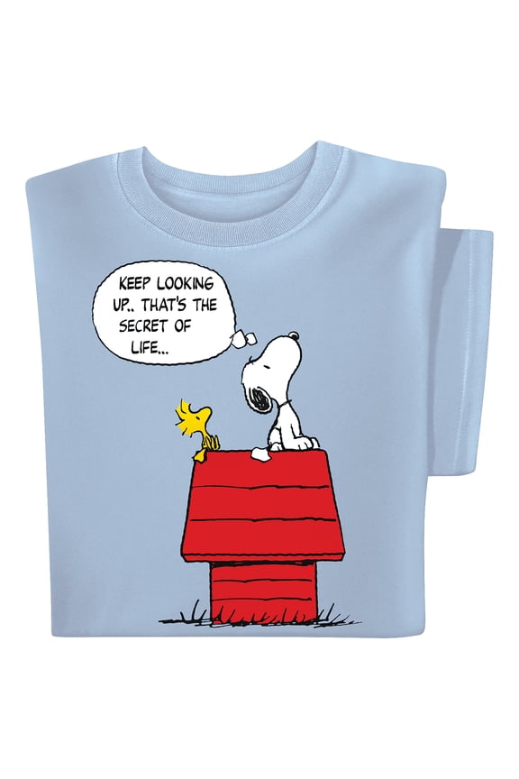Collections Etc Keep Looking Up Short Sleeve Graphic T-Shirt