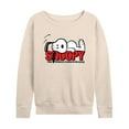 thumbnail image 1 of Peanuts - Snoopy Laying - Women's French Terry Long Sleeve T-Shirt, 1 of 5