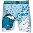 thumbnail image 1 of Peanuts Snoopy Let It Snow Boxer Briefs-Medium (32-34), 1 of 5