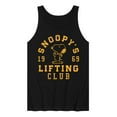 thumbnail image 1 of Peanuts - Snoopy Lifting Club - Men's Tank Top, 1 of 5