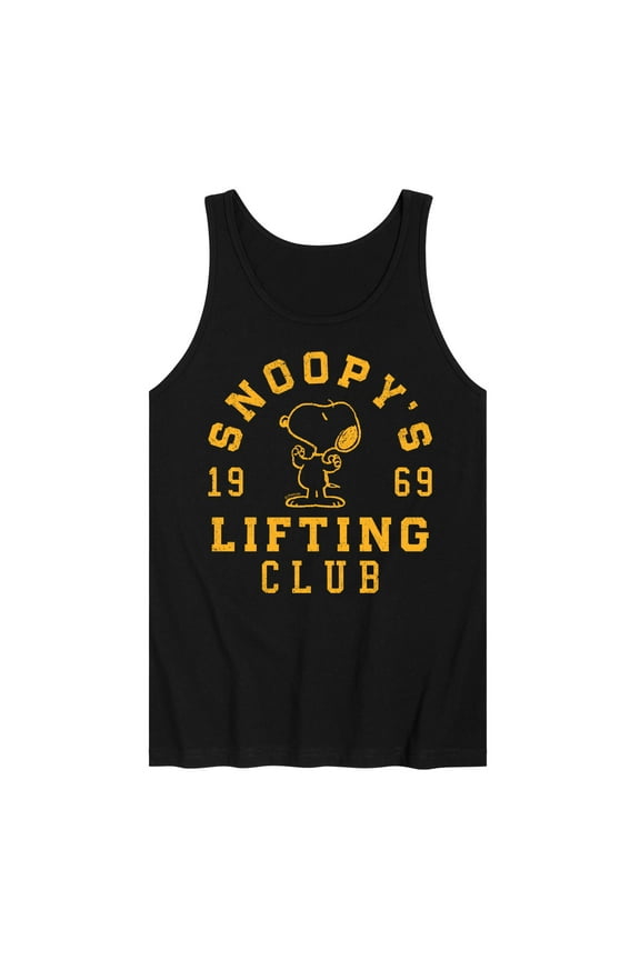 - Snoopy Lifting Club - Men's Tank Top