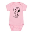 thumbnail image 1 of Peanuts - Snoopy Loves Woodstock - Infant Baby One Piece, 1 of 6