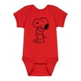 thumbnail image 1 of Peanuts - Snoopy Loves Woodstock - Infant Baby One Piece, 1 of 6