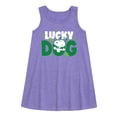 thumbnail image 1 of Peanuts - Snoopy Lucky Dog - Toddler and Youth Girls A-line Dress, 1 of 5