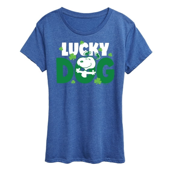 Peanuts - Snoopy Lucky Dog - Women's Short Sleeve Graphic T-Shirt
