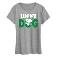 thumbnail image 1 of Peanuts - Snoopy Lucky Dog - Women's Short Sleeve Graphic T-Shirt, 1 of 6