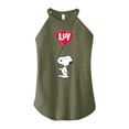 thumbnail image 1 of Peanuts - Snoopy Luv - Juniors High Neck Tank Top, 1 of 6