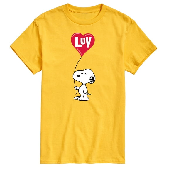 Peanuts - Snoopy Luv - Men's Short Sleeve Graphic T-Shirt
