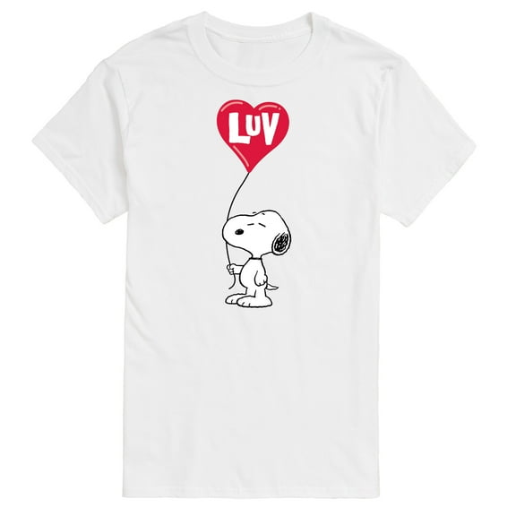 Peanuts - Snoopy Luv - Men's Short Sleeve Graphic T-Shirt