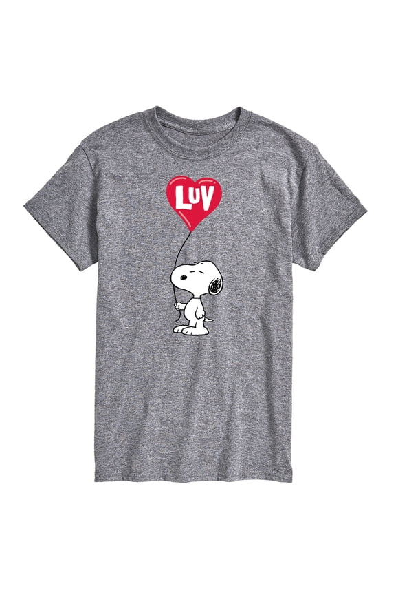 - Snoopy Luv - Men's Short Sleeve Graphic T-Shirt
