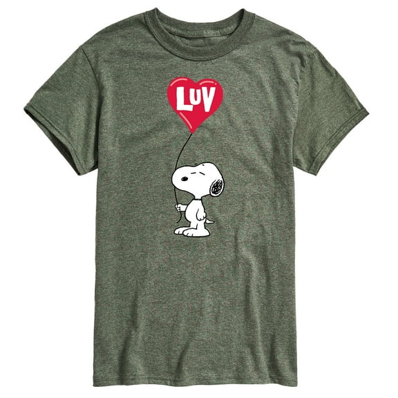 Peanuts - Snoopy Luv - Men's Short Sleeve Graphic T-Shirt
