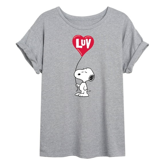Peanuts - Snoopy Luv - Women's Oversized T-Shirt