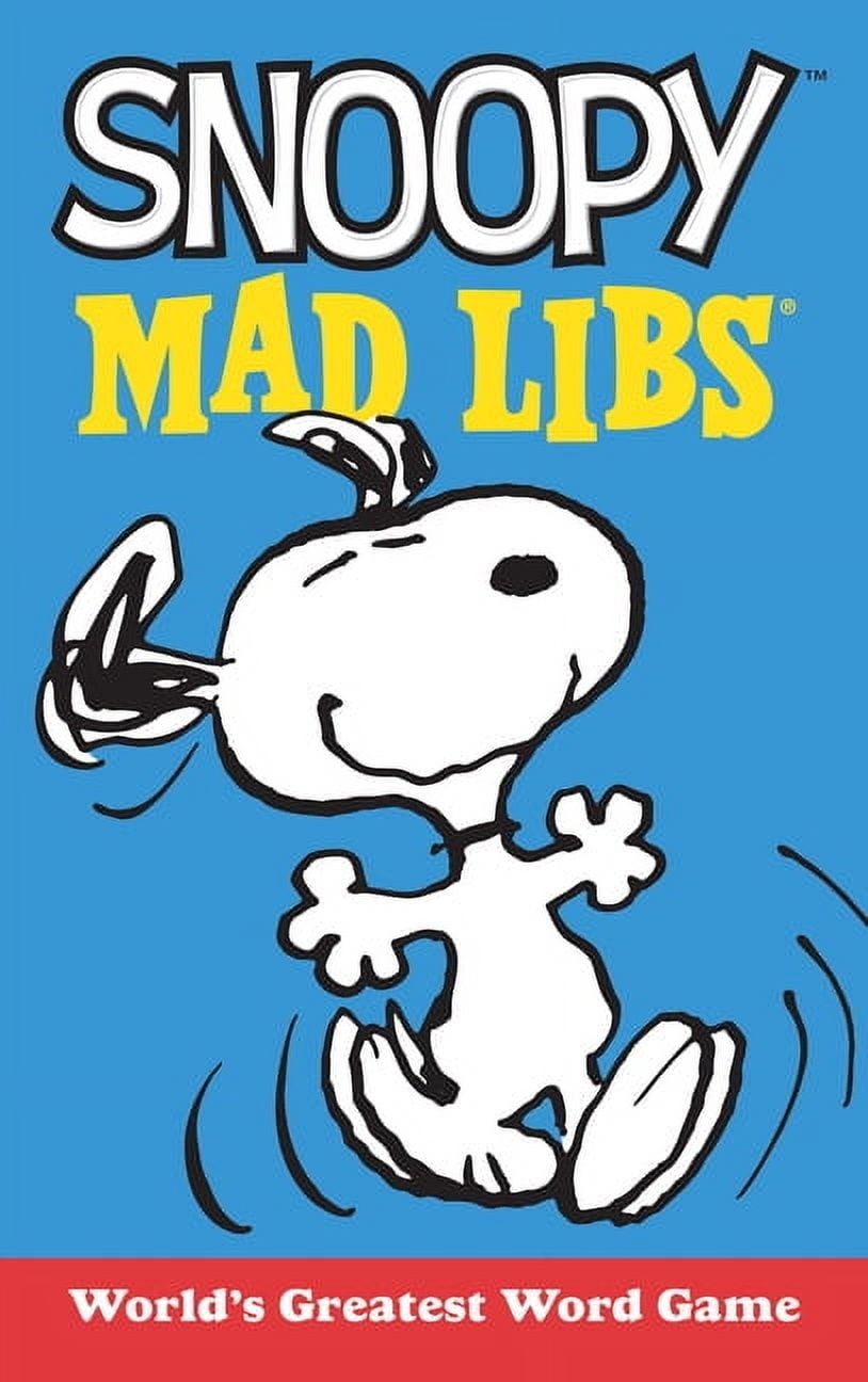 LAURA MACCHIAROLA Peanuts Snoopy Mad Libs: World's Greatest Word Game, (Paperback)