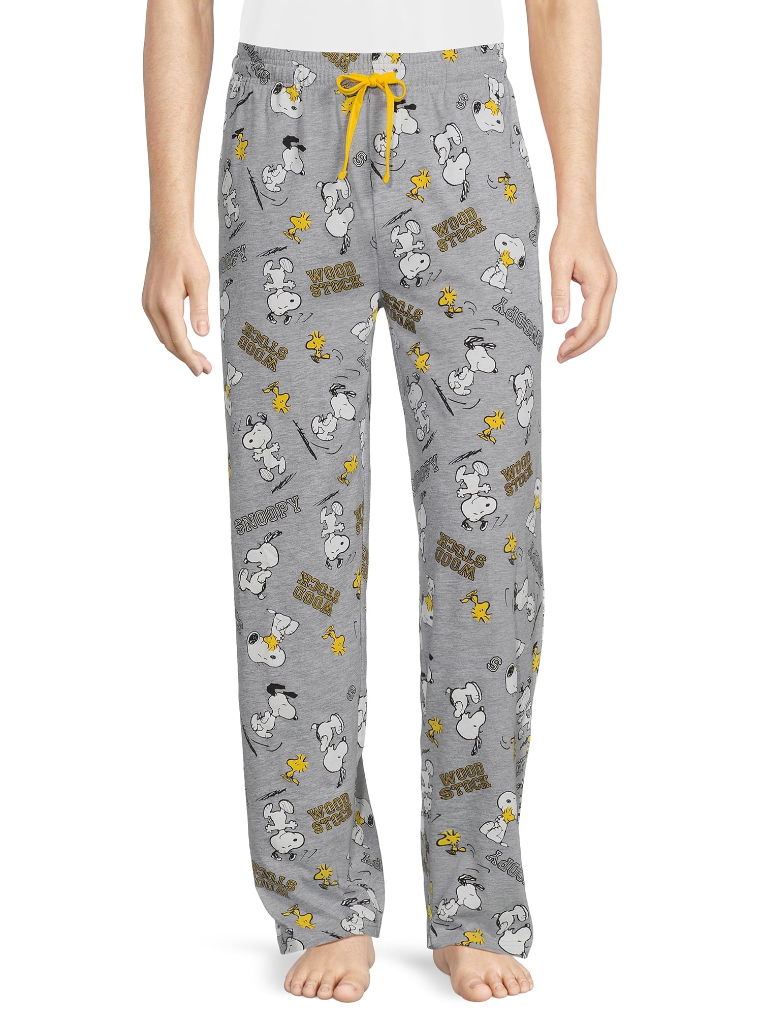 Peanuts Snoopy Men s and Big Men s Graphic Sleep Pants Size S 2X Walmart