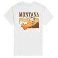 thumbnail image 1 of Peanuts - Snoopy Montana - Men's Short Sleeve Graphic T-Shirt, 1 of 6