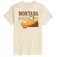 thumbnail image 1 of Peanuts - Snoopy Montana - Men's Short Sleeve Graphic T-Shirt, 1 of 6