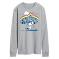 thumbnail image 1 of Peanuts - Snoopy Mountain Retro - Men's Long Sleeve T-Shirt, 1 of 6