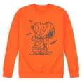 thumbnail image 1 of Peanuts - Snoopy Mummy And Bats - Men's Crew Neck Fleece Pullover, 1 of 6