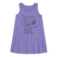 thumbnail image 1 of Peanuts - Snoopy Mummy And Bats - Toddler & Youth Girls A-line Dress, 1 of 1
