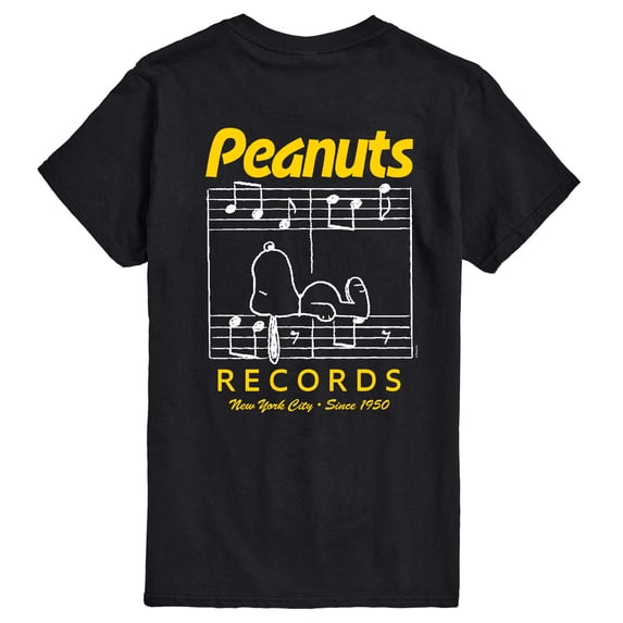 Peanuts - Snoopy Music Short Sleeve Graphic T-Shirt