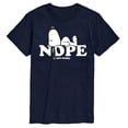 thumbnail image 1 of Peanuts - Snoopy Nope Not Today - Men's Short Sleeve Graphic T-Shirt, 1 of 5