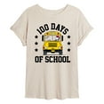 thumbnail image 1 of Peanuts - Snoopy One Hundred Days Of School - Women's Oversized T-Shirt, 1 of 6