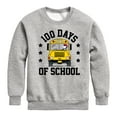 thumbnail image 1 of Peanuts - Snoopy One Hundred Days Of School - Toddler & Youth Crewneck Fleece Sweatshirt, 1 of 6