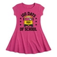 thumbnail image 1 of Peanuts - Snoopy One Hundred Days Of School - Toddler & Youth Girls Fit & Flare Dress, 1 of 6