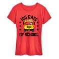 thumbnail image 1 of Peanuts - Snoopy One Hundred Days Of School - Women's Short Sleeve Graphic T-Shirt, 1 of 6