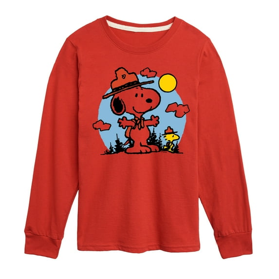 Peanuts - Snoopy Outdoor - Toddler & Youth Long Sleeve Graphic T-Shirt