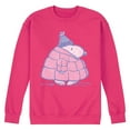 thumbnail image 1 of Peanuts - Snoopy Pastel Puffer Coat Winter - Men's Crew Fleece Sweatshirt, 1 of 4
