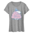 thumbnail image 1 of Peanuts - Snoopy Pastel Puffer Winter Coat - Women's Short Sleeve Graphic T-Shirt, 1 of 5