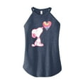 thumbnail image 1 of Peanuts - Snoopy Pastel Rainbow Heart - High Neck Tank, 1 of 5