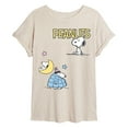 thumbnail image 1 of Peanuts - Snoopy Patchwork - Women's Oversized Graphic T-Shirt, 1 of 5