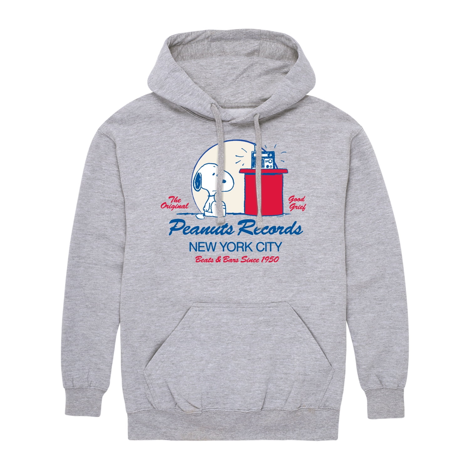 Peanuts Snoopy Graphic Fleece Pullover Hoodie